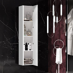 Пенал Opadiris Рубинно, универсальный, цвет Белый глянцевый