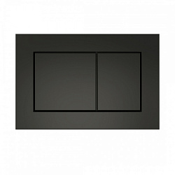 Corpa Nera Caruso/Карузо клавиша смыва, двойной смыв, черный матовый