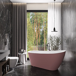 Corpa Nera Viotti/Виотти ванна акриловая отдельностоящая 170х74х75, зеленый матовый