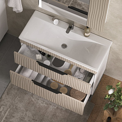 Тумба напольная Lotty 100.2Y латте (Pulsus 100)