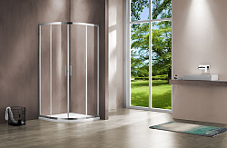 Душевой уголок Garda VSQ-1G900CL, 900*900, хром, стекло прозрачное , , шт
