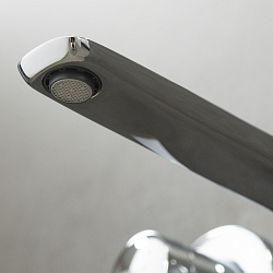 VERBA Встраиваемый смеситель для раковины, излив 22,9 см, латунь/хром, LM11426C