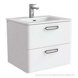 Тумба подвесная, белая, 60 см, Brick, IDDIS, BRI60W0i95. Подходит умывальник: 0106000i28