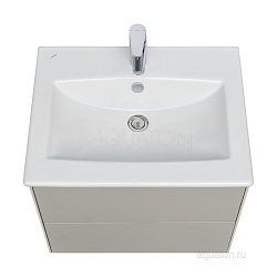 Тумба-умывальник Сохо 60 Слэйт\Галька серая (Элина 60)