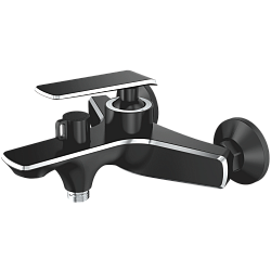 Смеситель для ванны, латунь, черный/хром HB60548-7