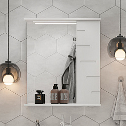 Зеркало-шкаф Joli 60 правое (белый)