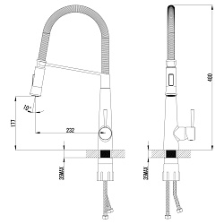 SOUL Смеситель для кухни, LM6002C