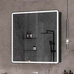 Шкаф зеркальный Eltoro LED 80