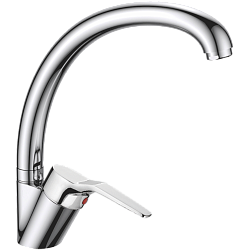 Смеситель для кухни, латунь, хром HB4163