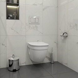 Corpa Nera Caruso/Карузо клавиша смыва, двойной смыв, хром глянец