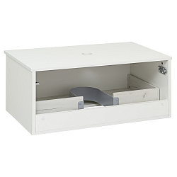 Тумба подвесная Monaco/80см/1 ящ/белый софт /AQUA DE MARCO