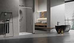 Душевая дверь Slim VDS-6SL110CL, 1100, хром, стекло прозрачное, , шт