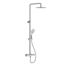 см.64526 Душевая система BRASKO (смеситель термостатический) 3 режима шланг 150 металл