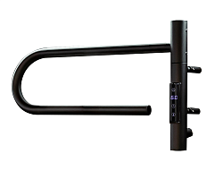 Полотенцесушитель электрический Vincea VTD-1P1BE 39x25, черный, таймер, , шт