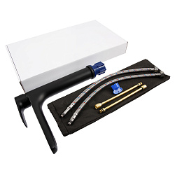 Aringa Рейн смеситель для умывальника-чаши, черный