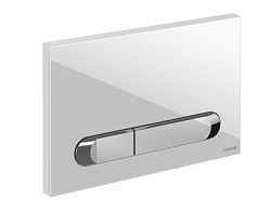 Кнопка ESTETICA для LINK PRO/VECTOR/LINK/HI-TEC пластик белый с рамкой хром