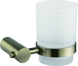 Держатель стакана матовое стекло, бронза HB8406-4