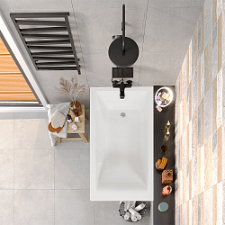 Valencia ванна /Nova Gel/белая(170см*83см*61см) Ванны/AQUA DE MARCO