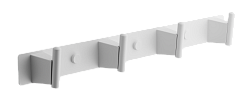 Планка с крючками (4), белый B91515-4