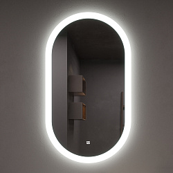 Зеркало/LED-подсветка (60см*105см)/сенсор. выключатель Fly/AQUA DE MARCO