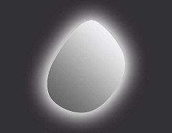 Зеркало ECLIPSE smart  76*90 с подсветкой органик