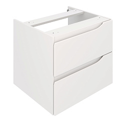 Тумба NORDIC 60 /2 ящ /левая/подвесная/белая/под столешницу/AQUA DE MARCO