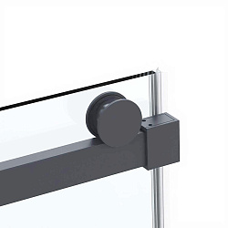 Душевая дверь Como Soft VDS-1CS130CLGM, 1300, вороненая сталь, стекло прозрачное, , шт