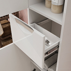 Пенал напольный Adel 35_ (без корзины)