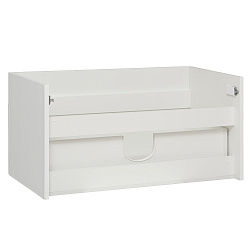 Тумба /1 ящ/подвесная/белый/раковина Прима (100см) Olivia/AQUA DE MARCO