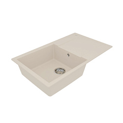 IMANDRA 840 Мойка кухонная из кварцгранита цвет: шампань  комплектация: крепеж, сливная арматура с п