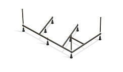 Рама д/ванны: Joanna 160 NEW метал. в комплекте со сборочным пакетом, Сорт1