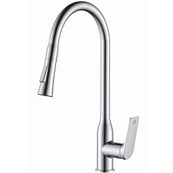 Смеситель для кухни, латунь, хром HB73816