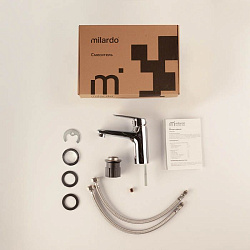 Смеситель для умывальника, Niagara, Milardo, NIASB00M01