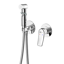 ORTUS Встраиваемый смеситель с гигиеническим душем, латунь/хром, LM11319C