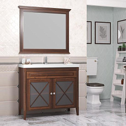 Зеркало Opadiris Палермо 100, цвет светлый орех