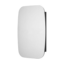 Зеркальный шкаф Сохо 60 Графит левый