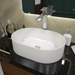 Corpa Nera Clementi/Клементи  46 раковина накладная, белый