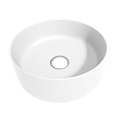 Corpa Nera Bosso/Боссо раковина  накладная D41, белый матовый