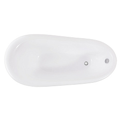 Crete ванна /Nova Gel/белая/хром полотенцедержатель(179см*79см*63,5см) Ванны/AQUA DE MARCO