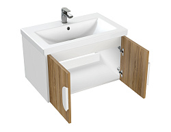 Тумба под раковину подвесная COMO 70 для COMO 70 орех