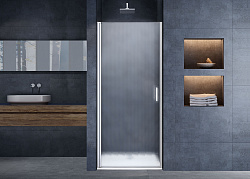Душевая дверь Alpha VDP-3AL750MT , хром, стекло текстурное, , шт