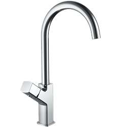 Смеситель для кухни, латунь, хром HB70577