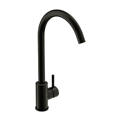 Смеситель для кухни COMO однорычажный черный