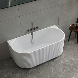 Ванна акриловая Vincea VBT-427-1700, 1700*800*580, цвет белый, щелевой перелив, , шт