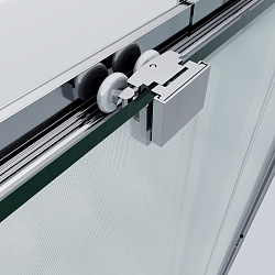 Душевая дверь Rapid-N VDS-3RN12/13MT, хром, стекло текстурное, , шт