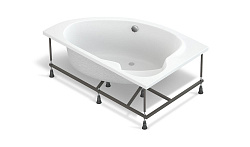 Рама д/ванны: Kaliope 153 NEW метал. в комплекте со сборочным пакетом, Сорт1