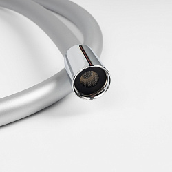 Шланг для душа, серебряный, силиконовый, 2.0м, Optima Home, IDDIS, OPH20SLi19