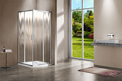 Душевой уголок Garda VSS-1G8012CH, 1200*800, хром, стекло шиншилла, , шт
