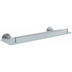 Полка стеклянная 1- ярус, нержавеющая сталь HB8307