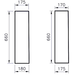 Zentrum Пьедестал для раковин, 6936B003-7035